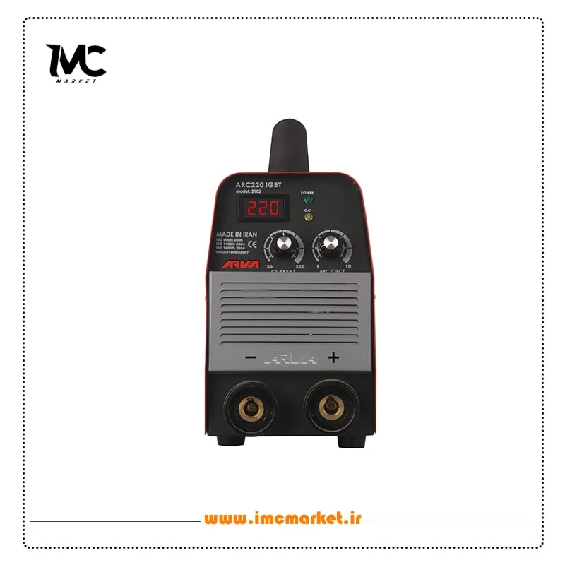 اینورتر جوشکاری ۲۲۰ آمپر IGBT آروا مدل ۲۱۰۲