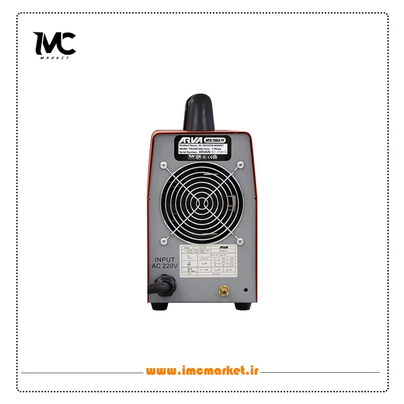 دستگاه جوشکاری آرگون ۲۰۰ پالس آروا مدل ۲۱۴۰