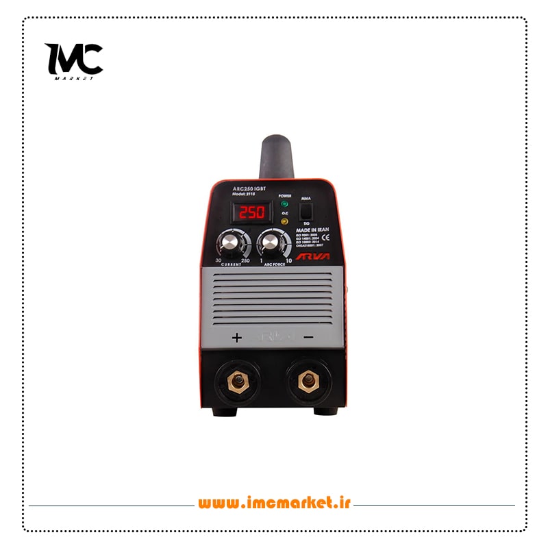 اینورتر جوشکاری ۲۵۰ آمپر IGBT آروا مدل ۲۱۱۵