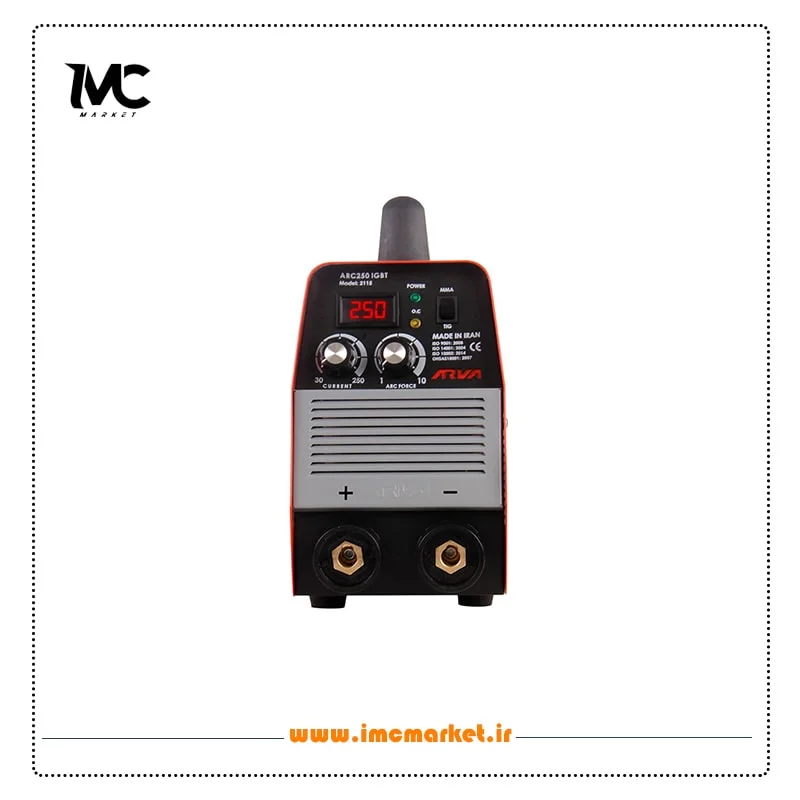 اینورتر جوشکاری ۲۵۰ آمپر IGBT آروا مدل ۲۱۱۵