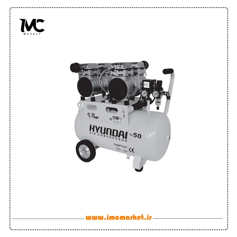 کمپرسور هوا سایلنت هیوندای مدل AC-1550