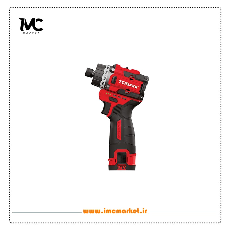 پیچ گوشتی شارژی توسن مدل 9516BS-