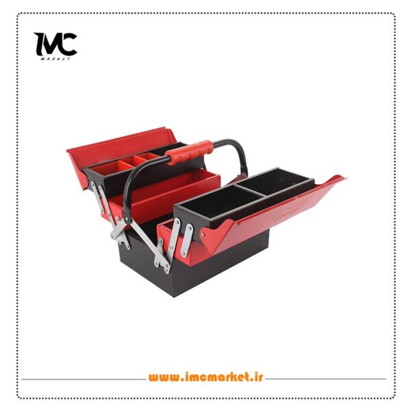 جعبه ابزار فلزی ۳۰ سانت ۳ طبقه آروا مدل ۴۷۰۳