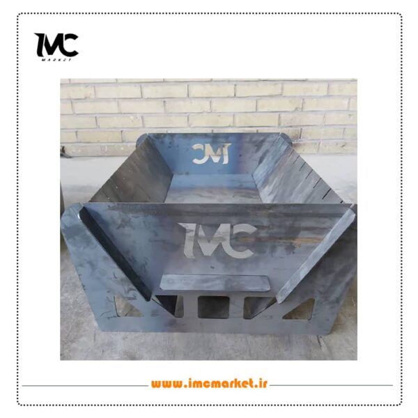 منقل کبابی جمع‌شو  IMC سایز ۶۰ – مناسب کمپینگ، پیک‌نیک و استفاده در خانه