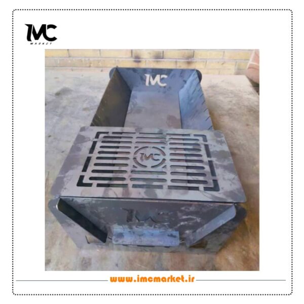 منقل کبابی جمع‌شو IMC سایز 70 – مجهز به صفحه مخصوص قابلمه و ماهیتابه