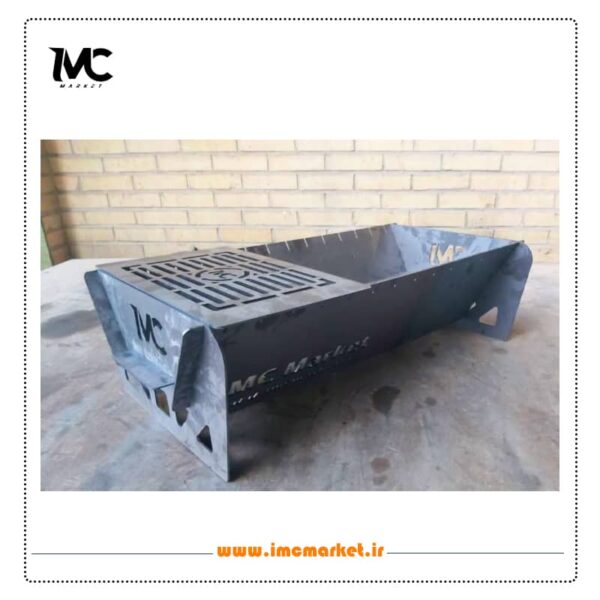 منقل کبابی با صفحه گریل