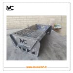 منقل کبابی با صفحه گریل