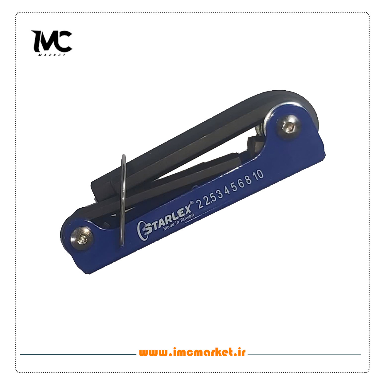 آلن چاقویی 8عددی استارمکس مدل SHL-18SS08HB